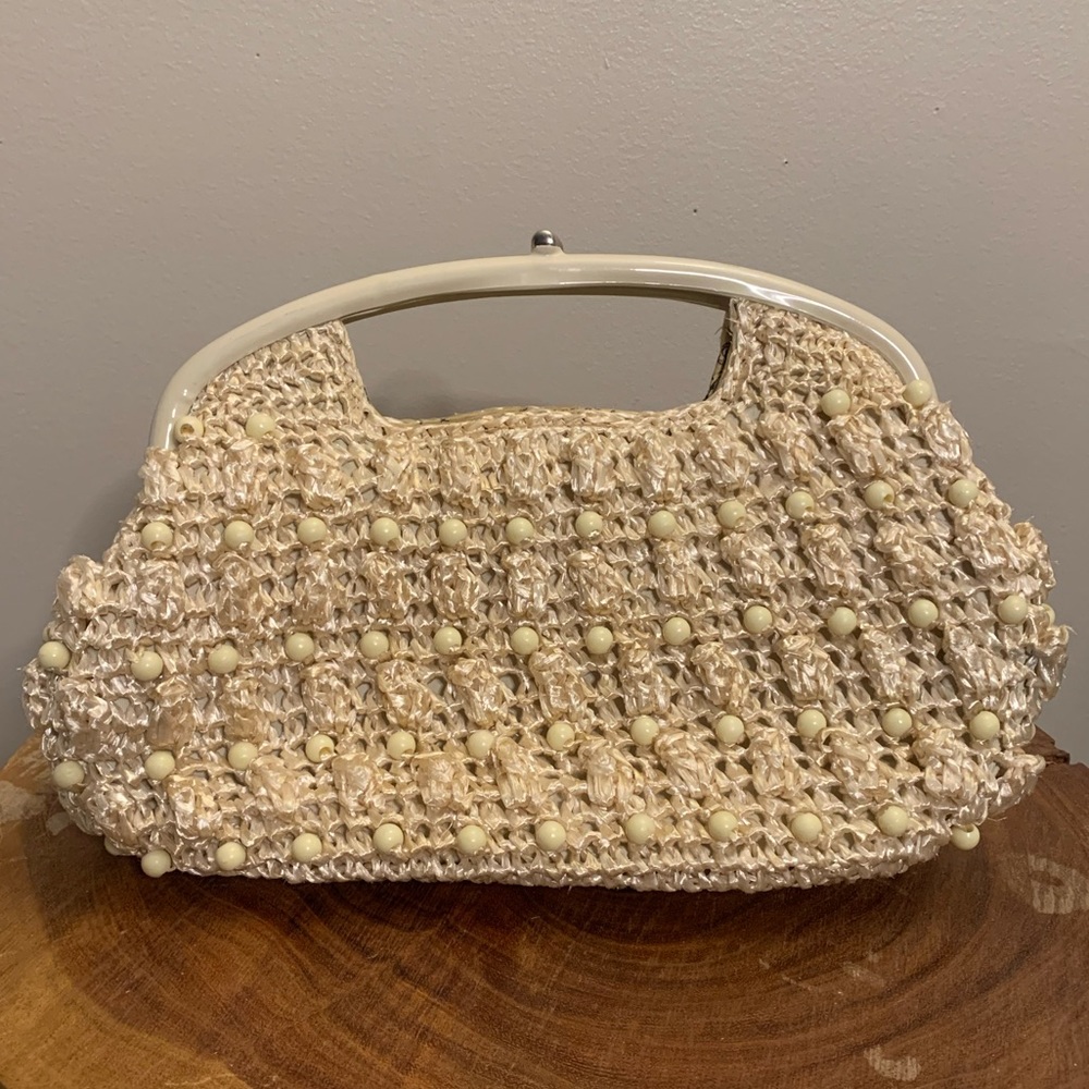 Macramé Woven Vintage Clutch
